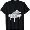 Piano, Musical Pattern for Classical Music Pianists T-Shirt