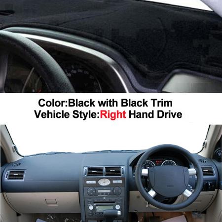 Araba Dashboard Kapak Dash Mat Halı Pelerin Ford Mondeo MK3 2000 2001 2002 2003 2004 2005 2006 LHD RHD Otomatik Güneşlik 2 Katmanlar