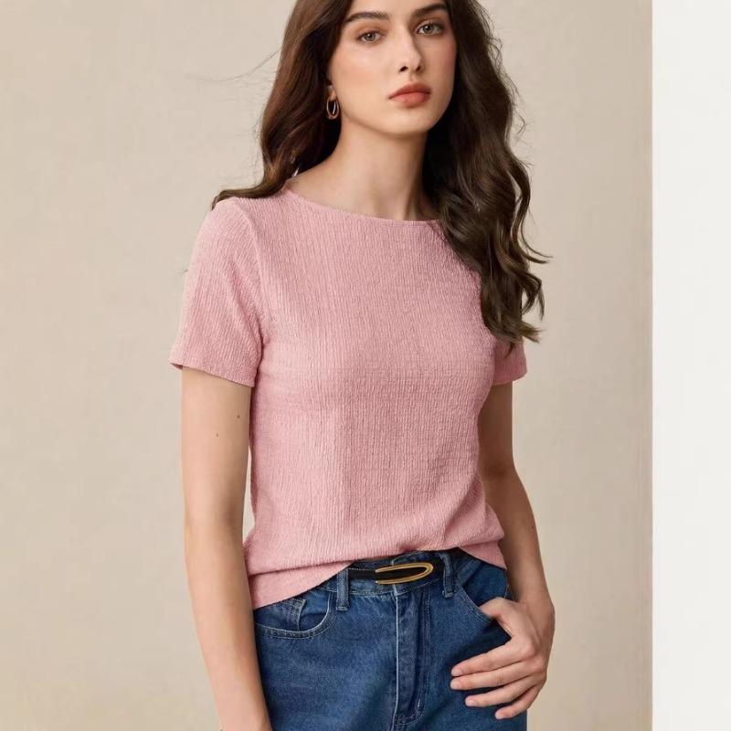 Summer women's pullover short-sleeve t-shirt tops