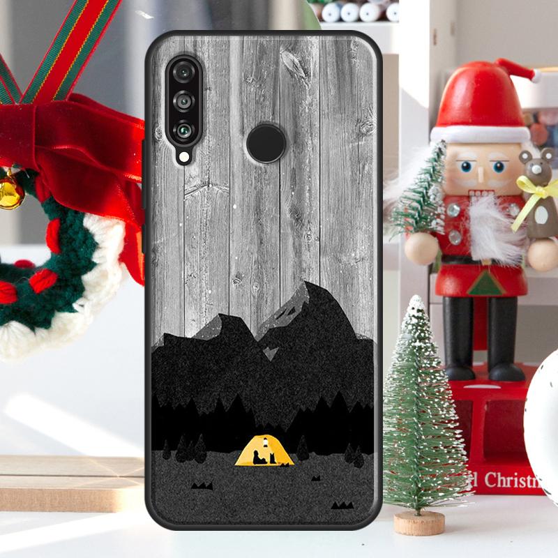 NATURE WOOD PRINTS For Huawei Nova 9 10 SE 11 Pro Y60 Y70 Y90 Y61 Y91 Y72 Y73 12i 11i 8i P20 P30 P40 Lite Case