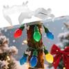 Gutter Clips For String Lights 10-Piece Outdoor Christmas String Light Hook Clips Weather-Resistant Lamp Hanger For Decoration