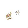Resin Camel Figurine Statue Decorative Sculpture for Entrance Desk Office Shelf Living Room Home