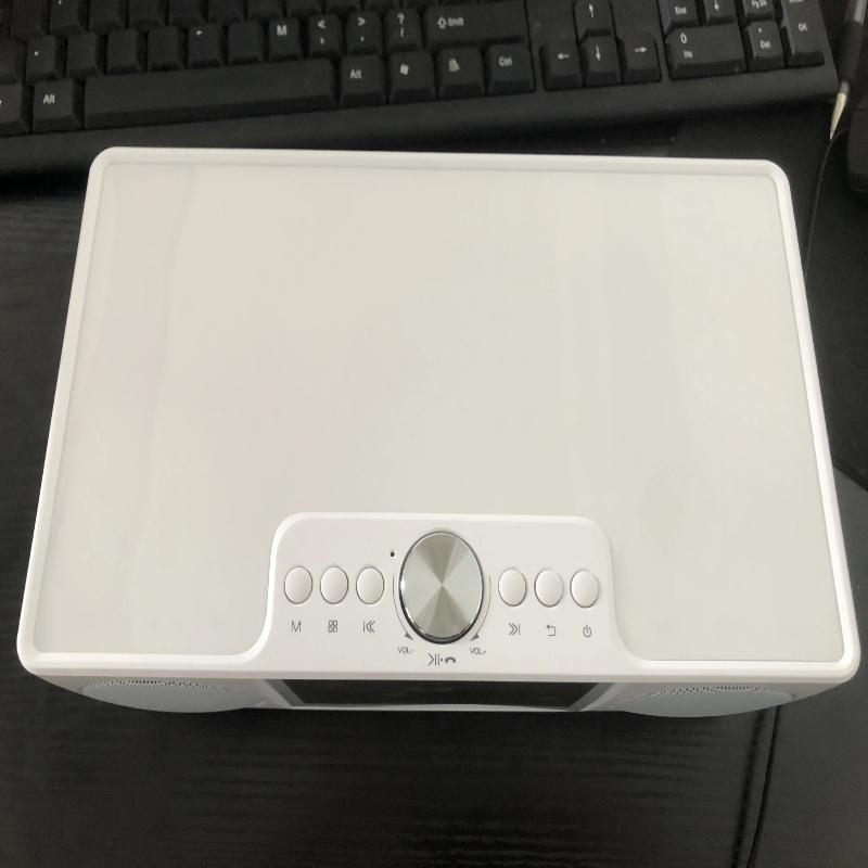 Głośnik Bluetooth wideo Kino domowe K-Song Nagrywanie Dźwięku System Muzyczny z AUX USB TF Budzik Radio FM Wyświetlacz LED 8000 mAh