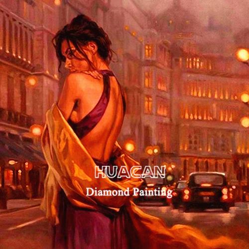 Pictură cu diamant cu foraj rotund complet, portret, cuplu, broderie cu diamante 5d, vânzare, mozaic, femeie, cucernică, decorare pentru acasă