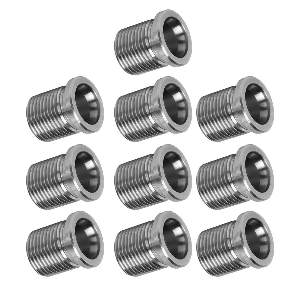 10pcs Spark Plug Port Insert Tool Set 38900 Replacement for Ford Triton Motor 5.4L 2 Valve Engines