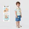 PawinPaw Baby Boy Cartoon Bear Dip-dye Lapel Shirt