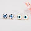 European American Turkey Devil's Eye Stud Earrings Retro Oil Drop Eye Earrings