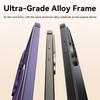 Suitable for Ultra-thin Samsung S26ultra Transparent Magnetic Mobile Phone Case S26 Metal Frame Anti-drop