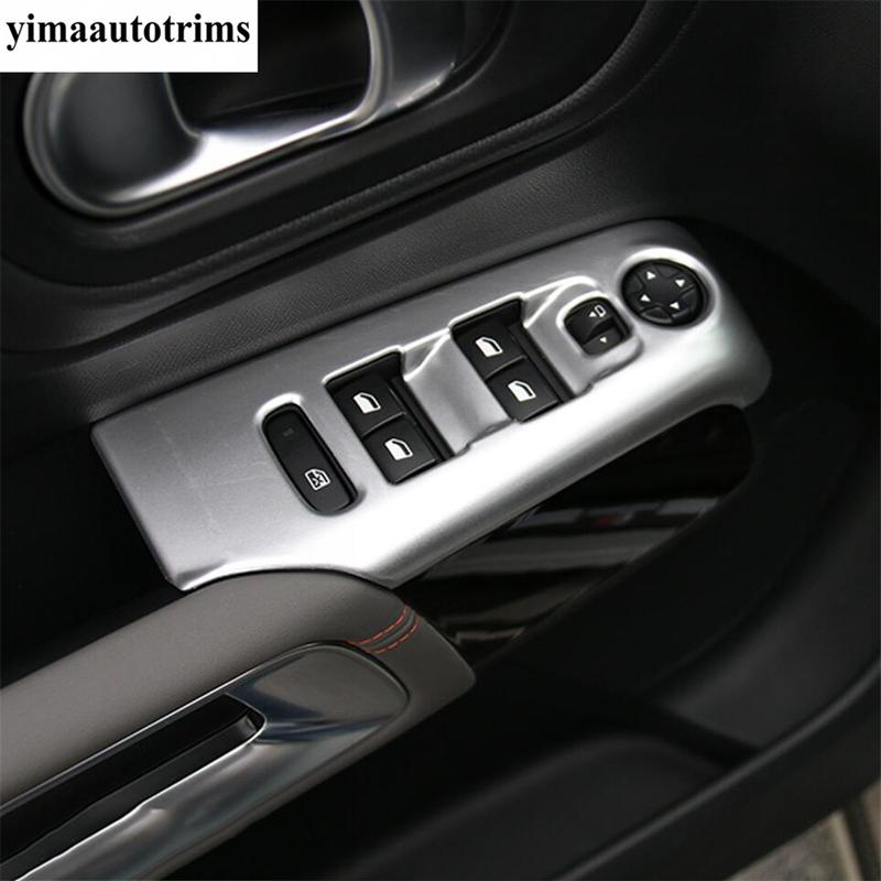 Steering Wheel / A Pillar / Gear Shift Knob Handle Bowl Cover Trim For Citroen C5 Aircross 2018 - 2024 ABS Interior Accessories