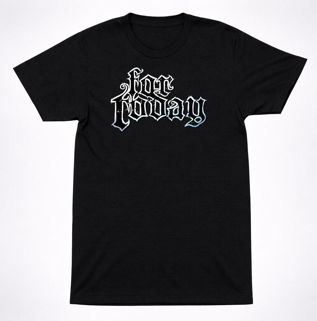 

For Today Logo T-Shirt – Heavy Christian Metalcore Hardcore Band Tee M