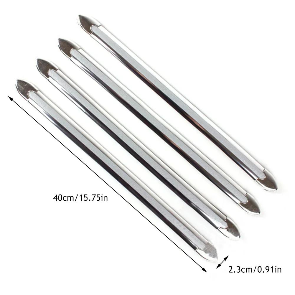 4 шт., полоса для защиты от столкновений, защитная полоса для края автомобиля, защитная полоса для защиты от царапин, бампер, автомобильные аксессуары для стайлинга автомобилей