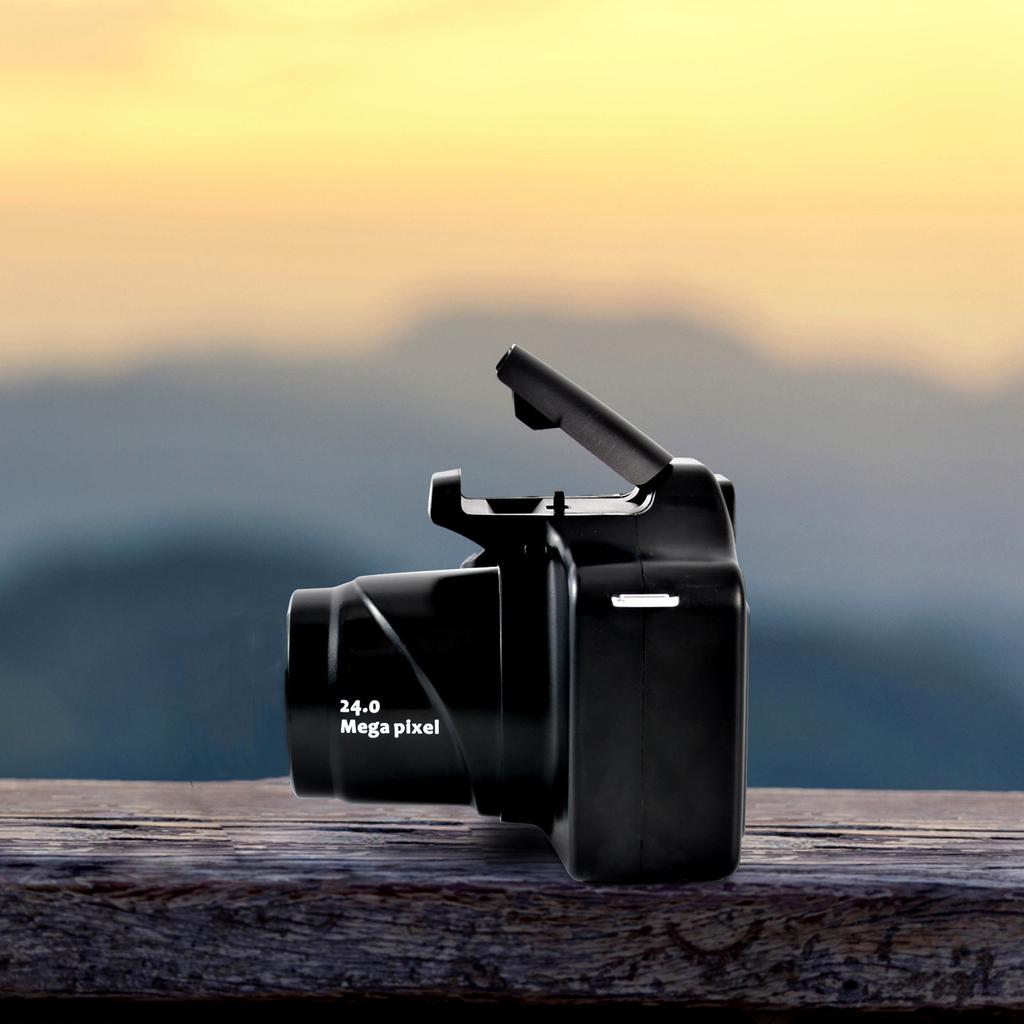 1080p HD длиннофокусная зеркальная камера 24-мегапиксельная цифровая ...