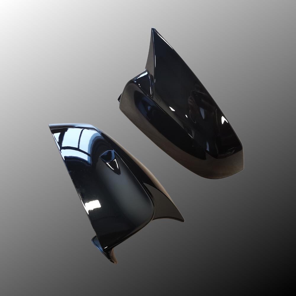 

Для BMW F12 F13 2 шт. глянцевая крышка зеркала заднего вида накладка корпуса 6 серии 640i 640d 650i купе/кабриолет 2011-2017 Glossy Black