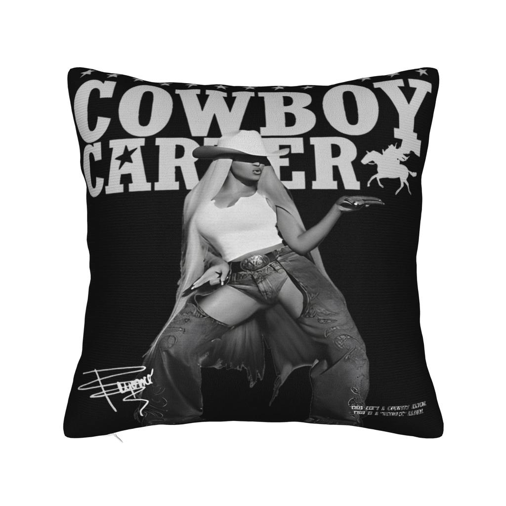 Beyonce Cowboy Carter Tour Printing Pillowcase Cushion Cover  Pillow Covers New Style Bedroom Decorations Square Multi-Size