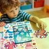Sticker Books For Toddlers,Cartoon Farm Stationery Stickers Puzzle Children's Sticker Book, Reusable Sticker Book