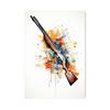 Abstract Graffiti Pistol Posters and Prints Canvas Paintings Wall Art Pictures for Living Room Home Decoration