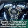 air cleaner motorcycle Intake air filter cover For harley davidson sportster 1200 883 touring street bob heritage road king Dyna
