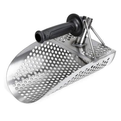 Palette per sabbia da spiaggia, paletta in acciaio inossidabile resistente per la ricerca di metalli e tesori da spiaggia