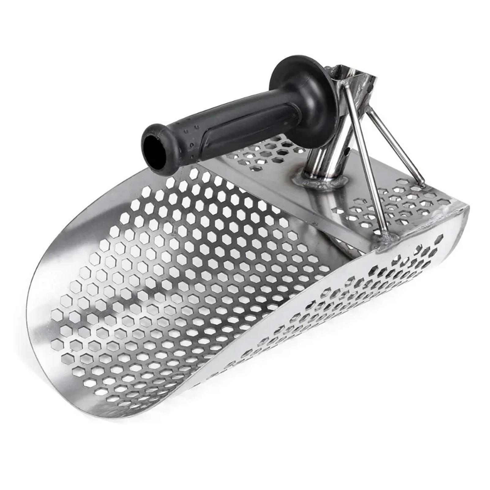 

Beach Sand Scoops Heavy Duty Stainless Steel Shovel for Metal Detecting Beach Treasure Finds