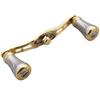 HEIGHTEN Reel Handle with 19mm Compatible with and Abu Garcia Baitcasting Wing Pillar Series Gold 92/95mm Knob, Shimano, Daiwa, Reels, (95mm - &