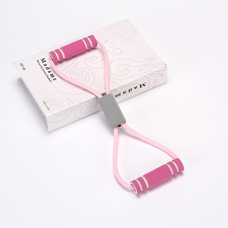 

Съемник в форме 8: Волшебный инструмент для раскрытия плеч и улучшения формы спины, эластичный канат для домашнего фитнеса и женской йоги.