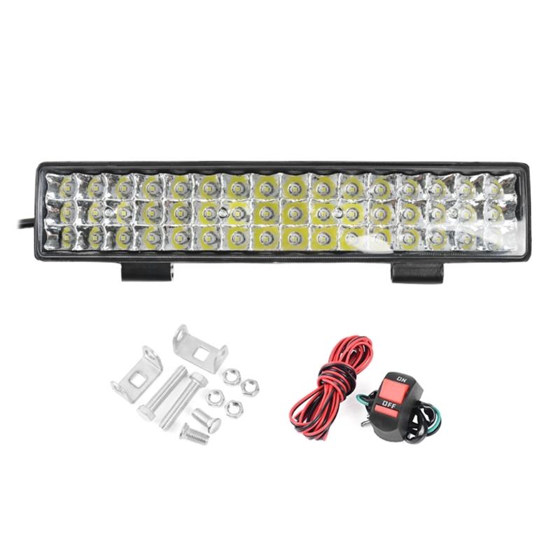 High Power LED Work Light Bar/Switches Wire Waterproof Lighting Universal LED Light System for Motorcycle Car Truck