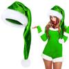 Cross-border Christmas Long and Short Plush Hat Gift Decoration.