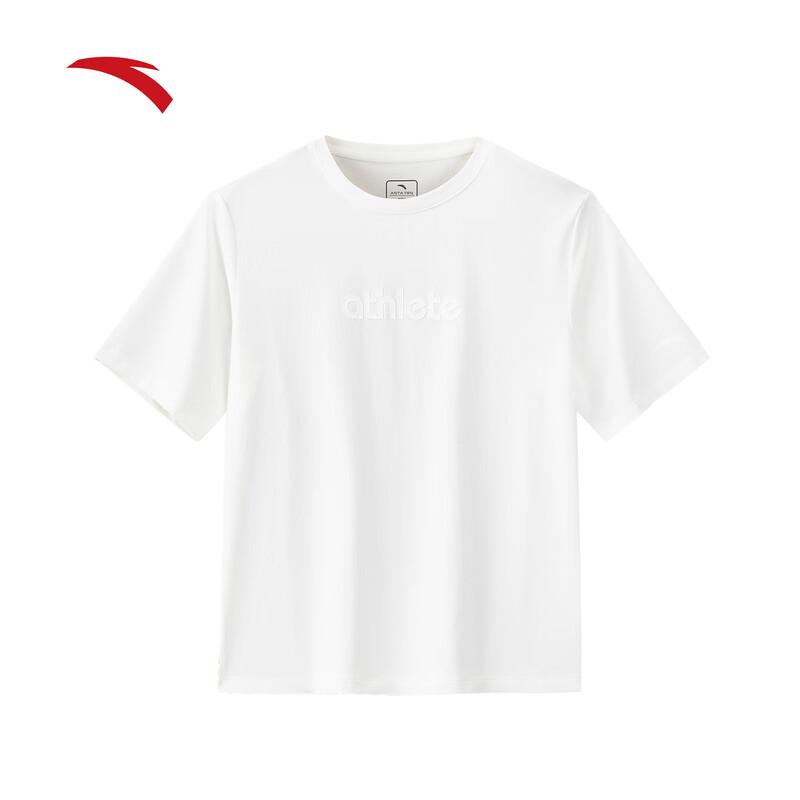 Anta Women's Ice Yarn Breathable Short Sleeve T-shirt