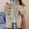 2025 Season New Popular Embroidered Cardigan Zipper Jacket Women's Korean Version Fat Mm Loose Large Size Hooded Sweater