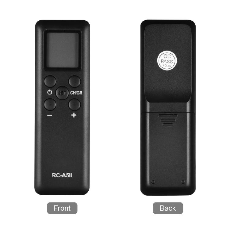 RCA6/R9/A5II Wireless Remote Control Photography LED Lights Remote Repalcement