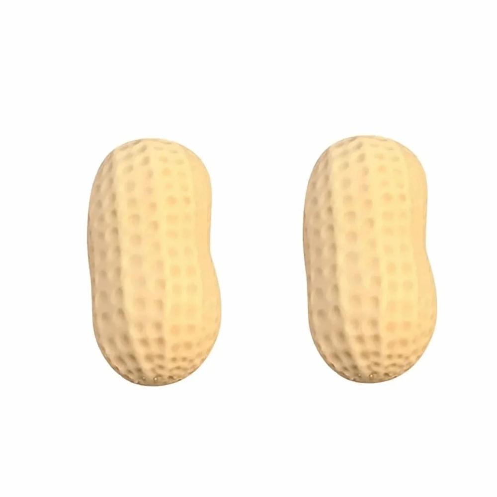Peanut Stress Ball Crunchy Squeeze Bal Squishy Toy Simulated Peanut Squeeze Stress Relief Buttery-Soft Feel Asmr Sensory Adults
