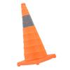 Collapsible Traffic Safety Cone with Reflective Collar Multi Purpose for Car Driving Practice Road Parking