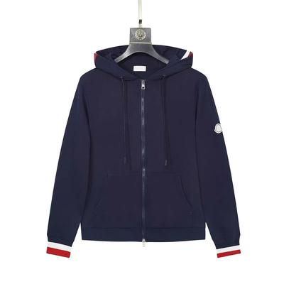 M Brand Spring Arrival Pure Cotton Hooded Sweatshirt - Trendy Long Sleeve Jacket