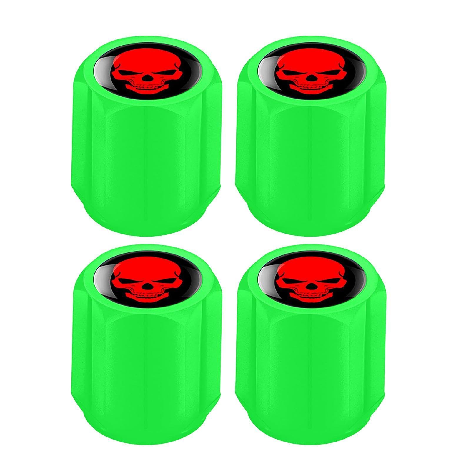 

Car Tire Air Nozzle Cap - Tire Air Cap Integrated Cover | Self Luminescent See description зелений