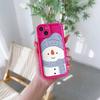 Cute Snowman Pattern Soft TPU Phone Case for iPhone 17 Air 16 15 14 Pro Max Plus 13 12 Mini 8 7 X Xs Back Cover