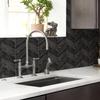 11.4" X 9" Wallpaper Self-adhesive Stick Tile Peel and Stick Backsplash  for Kitchen Bathroom