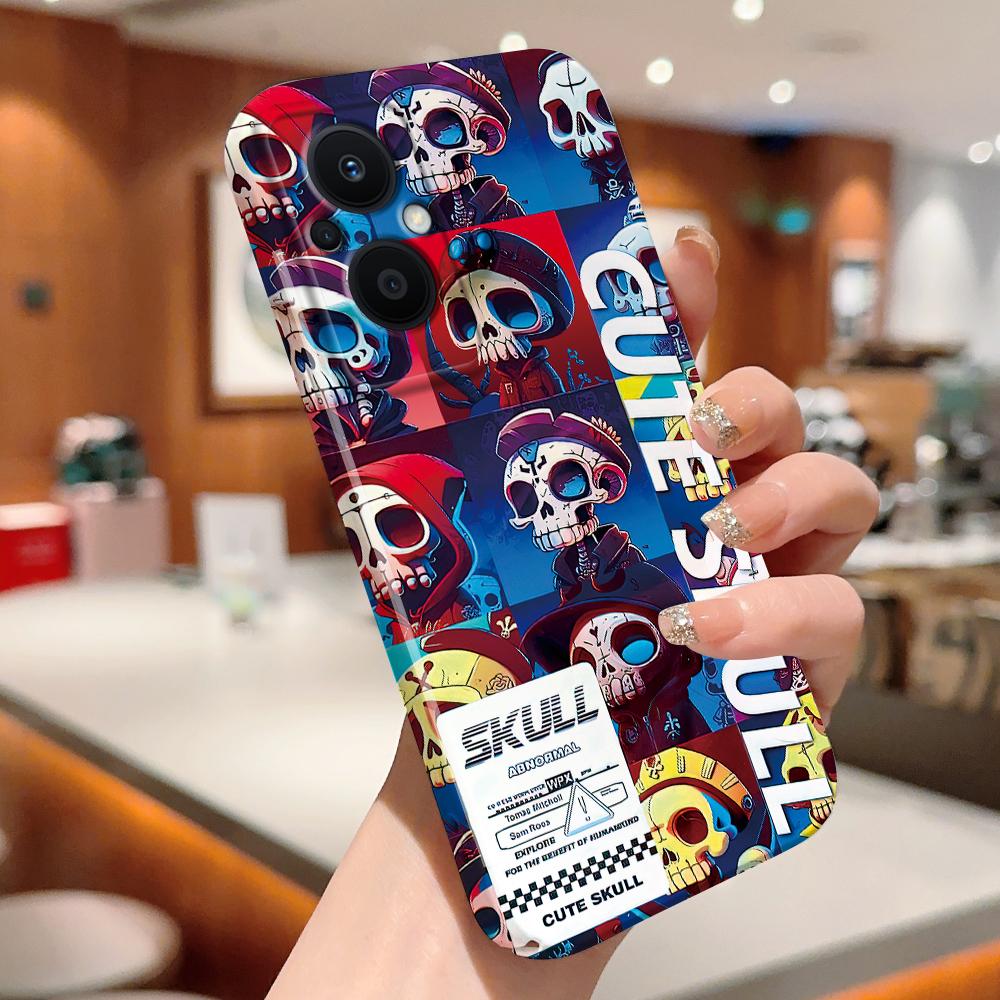 All-inclusive Film Phone Case Cartoon Fashion Design Hard Shell Full Cover Camera Shockproof Protection Case for OPPO Realme OnePlus Infinix Tecno