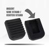 Motorcycle Kickstand Foot Side Stand Kickstand Pad Plate Motorcycle Side Stand Foot Extension Pad Support Footrest Pad Accessory
