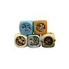 Resin Monster Dice Set Hand Painted Tabletop RPG Dice for DND Pathfinder Halloween Game Master Gift Creepy Role Playing Props