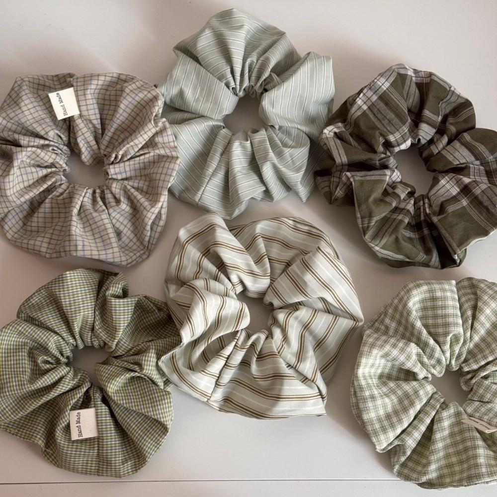 Minimalist Pattern Ponytail Hair Scrunchies Multi Size Hair Rope Sweet Wide HeadBand  Women