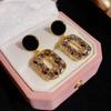 Vintage Bohemia Turquoise Cowboy Hat Boots Horse Earrings for Women Trendy Exaggerate Earring Party Wedding Jewelry Gift