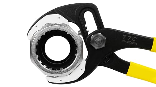 TTC Water Pump Pliers with Resin and Non-Scratch Spring, 300mm, WP-300SC-S