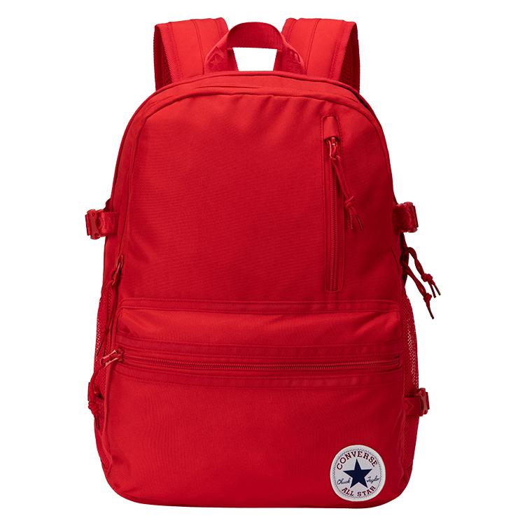 New Converse Polyester Backpack Regular Women's Preppy Red CV2413023PS-004