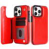 Flip PU Leather Phone Case for IPhone 13 12 Mini 17 Air 16E 16 15 Plus 14 11 Pro Max Wallet  with Card Holder Shockproof Cover