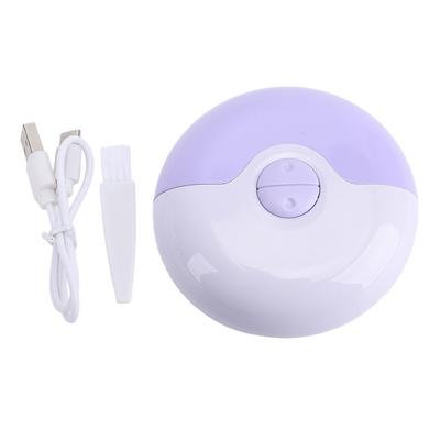 Electric Nail Clipper 2 Speeds 2 In 1 Fingernail Cutter File Nail Scraps Storage USB Rechargeable