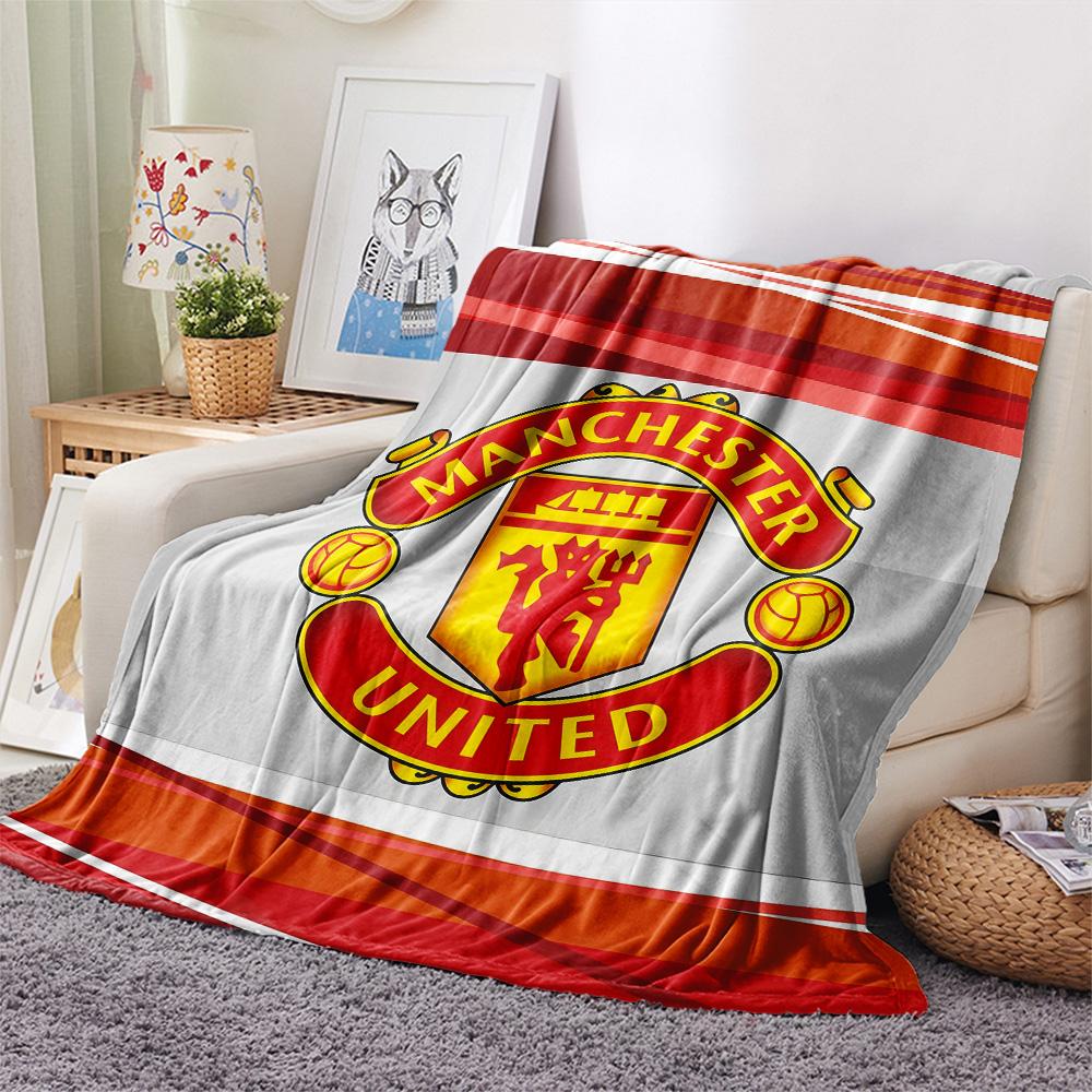 Man Utd Flannel Blanket, High quality Comfortable for All Seasons, Home Decor, Warmth and Comfort