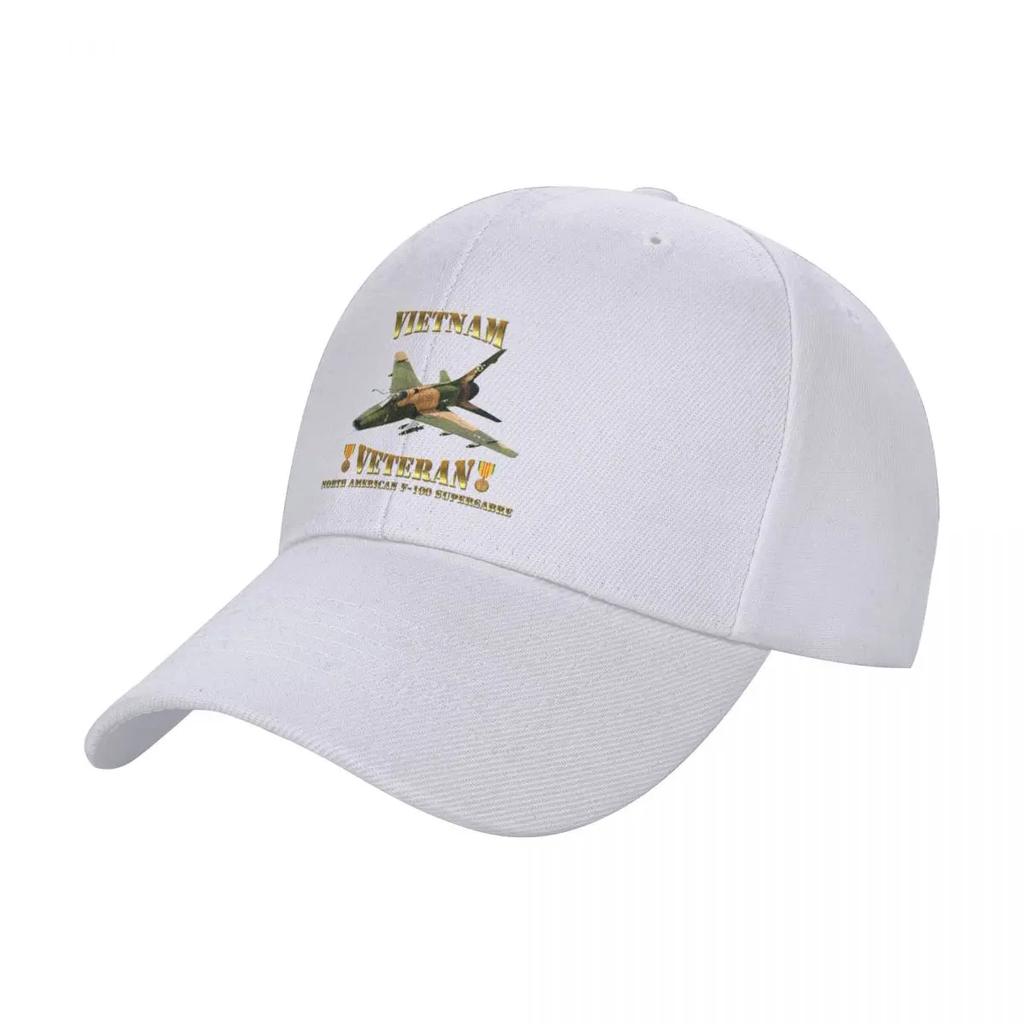 F-100 Super Sabre Vietnam Veteran Baseball Cap Designer Cap Visor Anime Girl'S Hats Unisex's