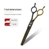 All-Steel Pet Grooming Scissors Set - Includes Curved Dog Hair Cutting Scissors