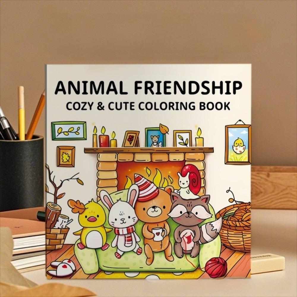 Cartoon Graffiti Painting Book Stress Relief Paperback Funny Doodles Book  for Adults And Teens