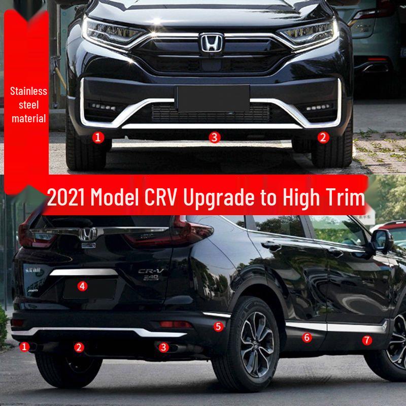 2021 Dongfeng Honda CRV Voor- en Achterbumperlijsten Decoratieve Strips
